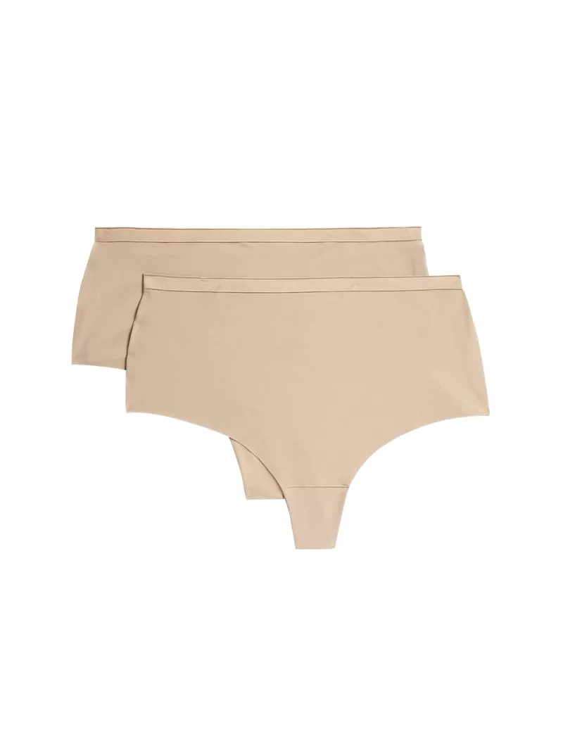 2pk Light Control No-VPL Thong