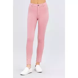 5-pockets Shape Skinny Ponte Mid-rise Pants