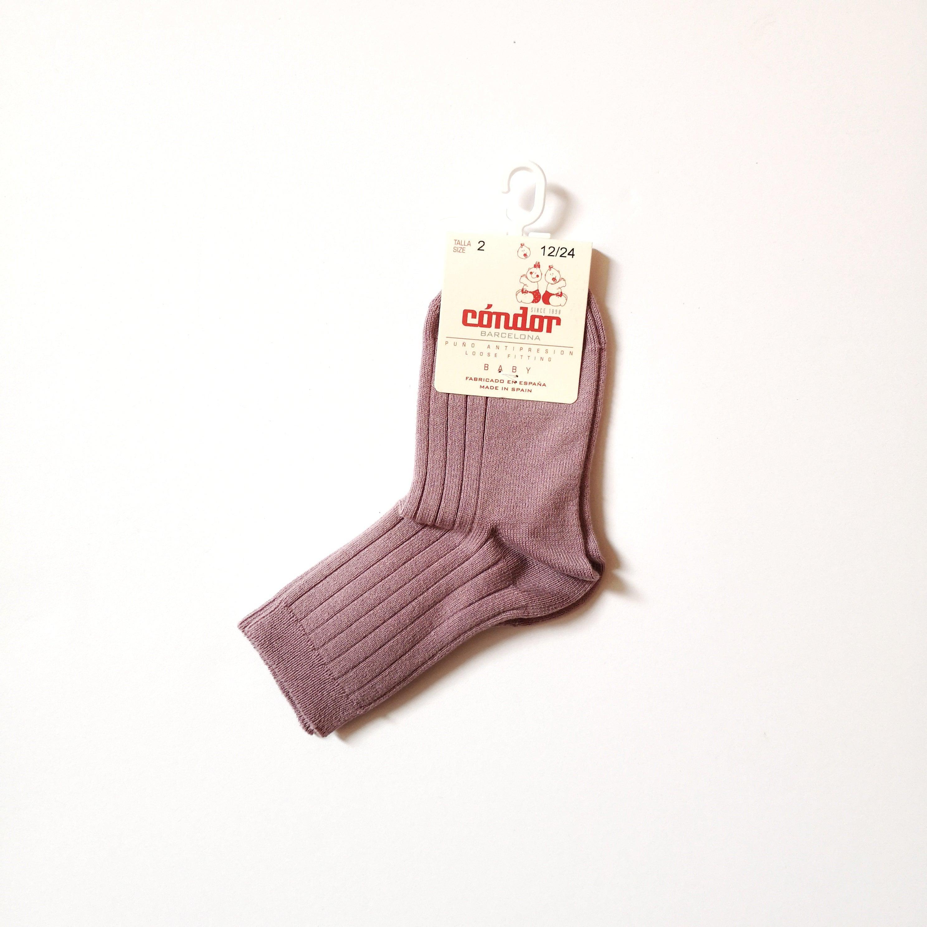 [50%OFF] Ribbed short socks