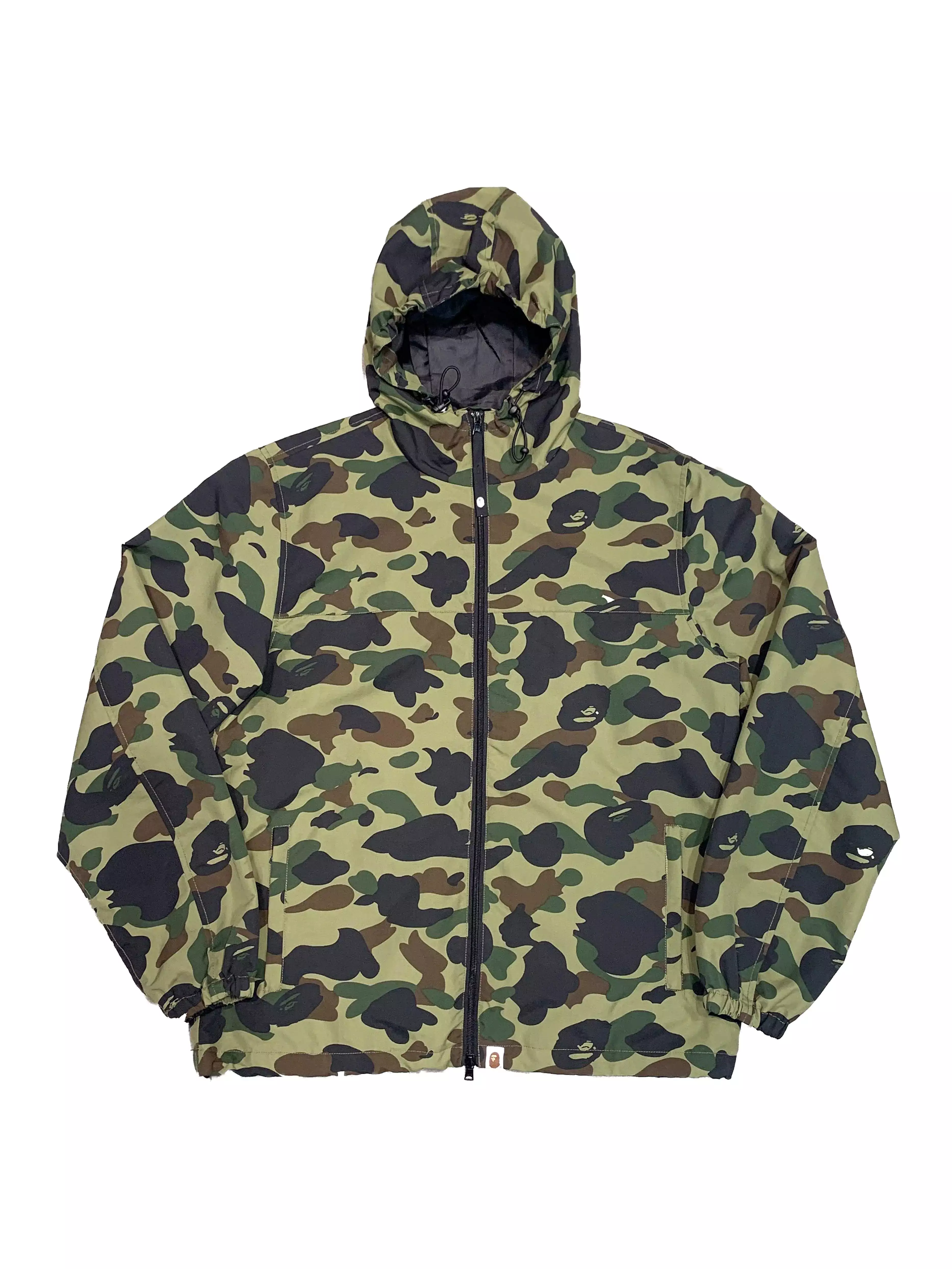 A Bathing Ape Windbreaker Jacket Camo