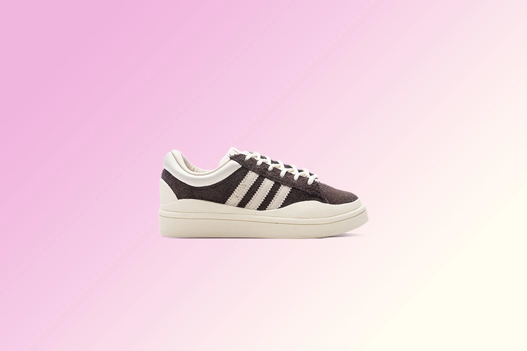 Adidas Originals x Bad Bunny Last Campus Kids - Dark Brown/Dark Brown/Clear Pink