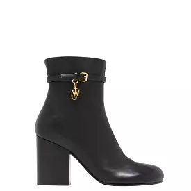 Anchor Ankle Boots, Black