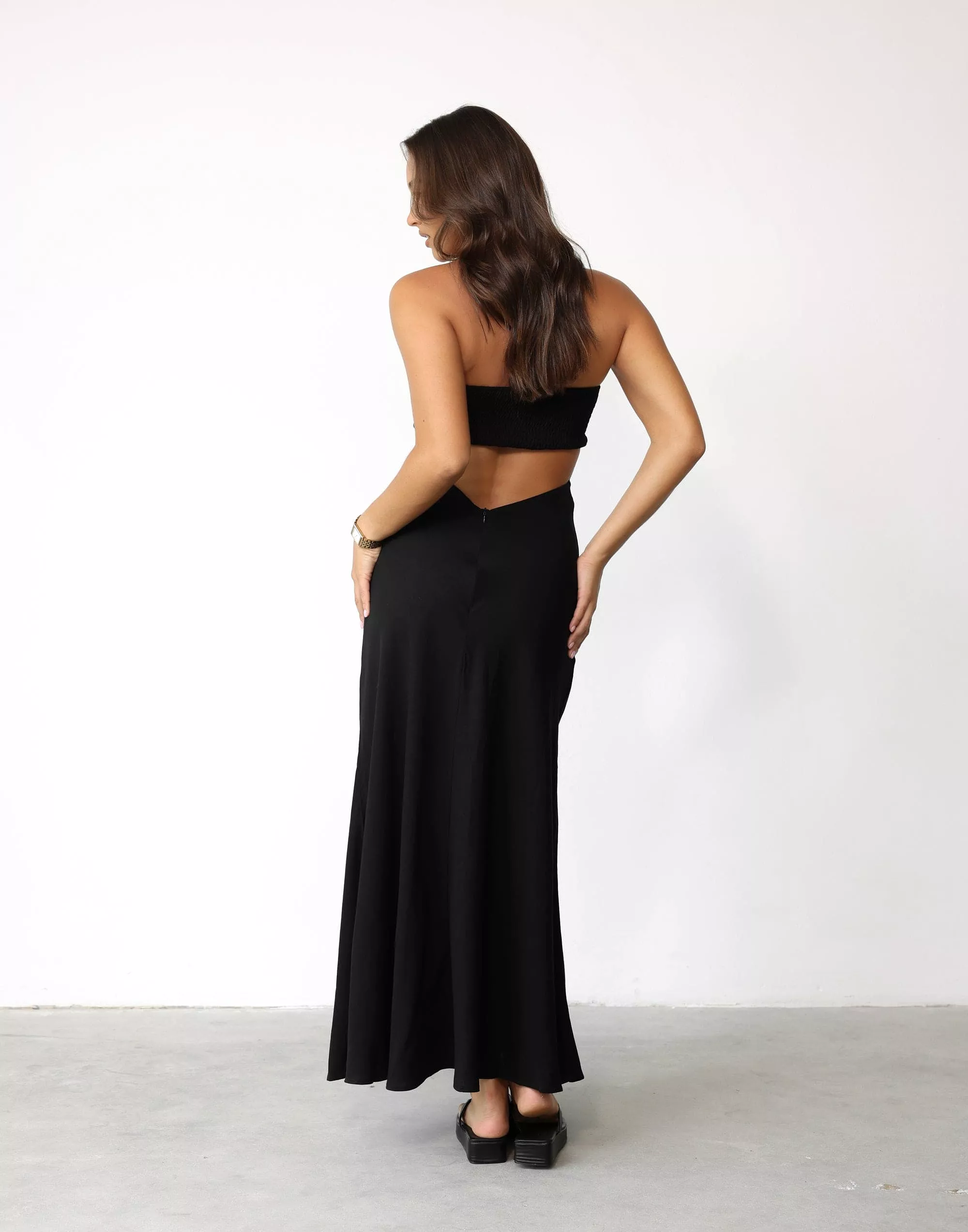 Annabelle Maxi Dress (Black)