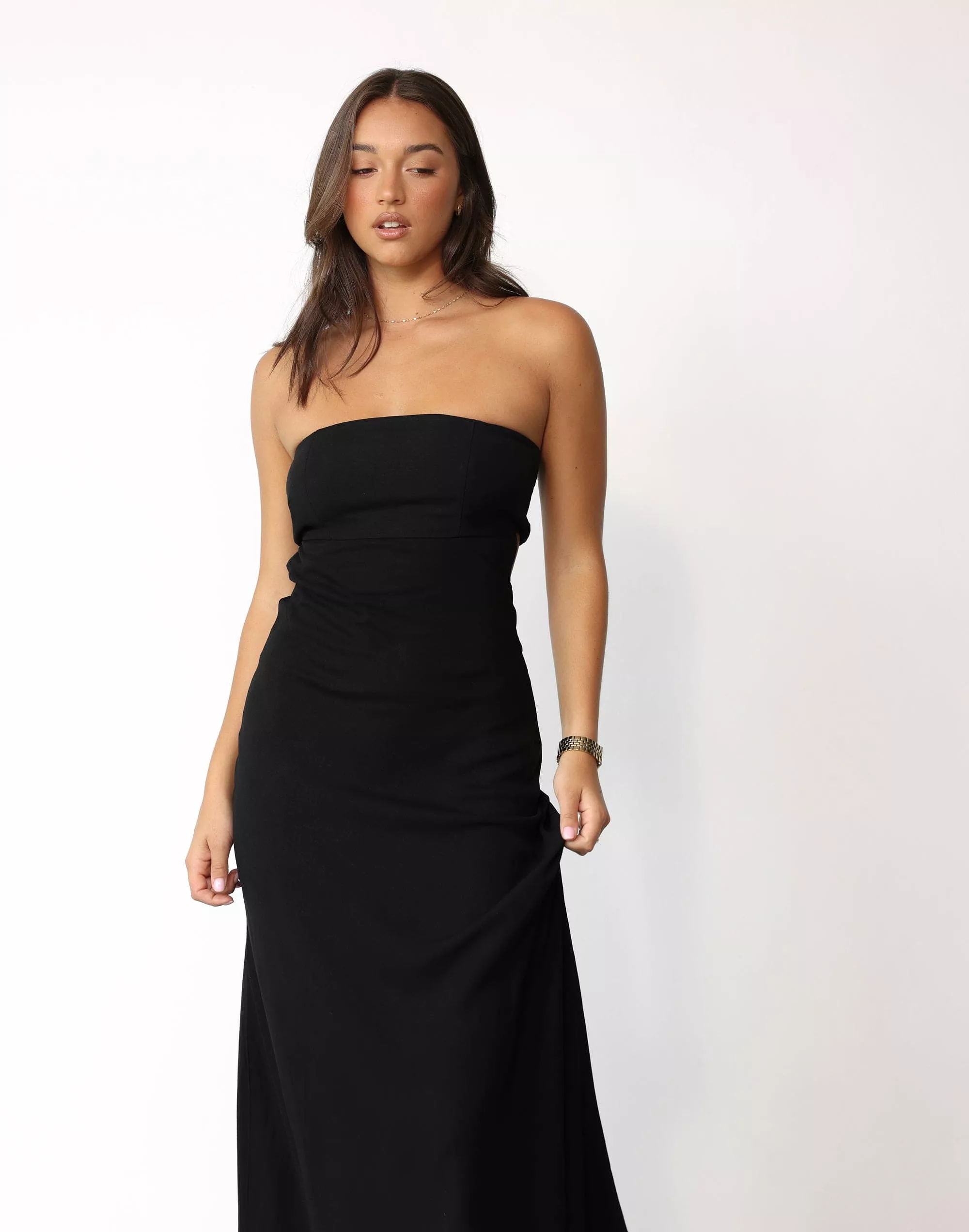 Annabelle Maxi Dress (Black)