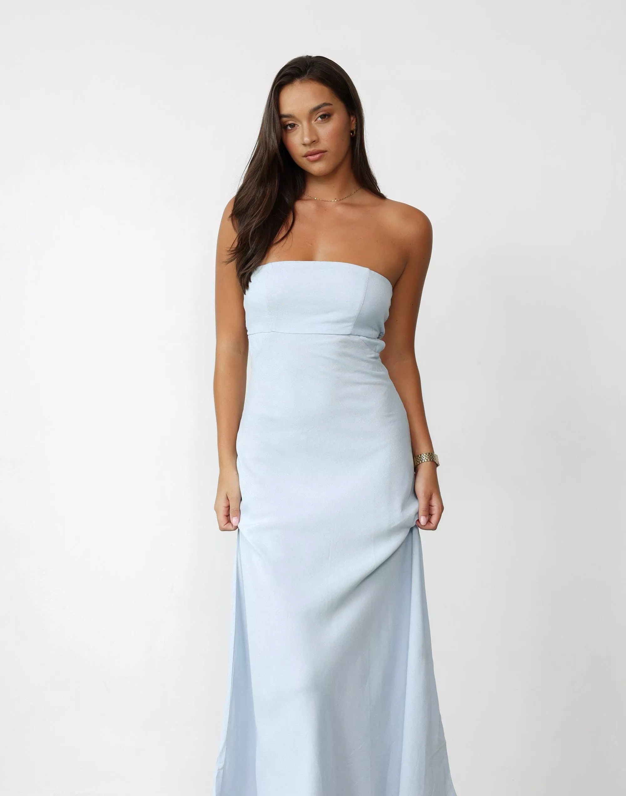 Annabelle Maxi Dress (Sky)