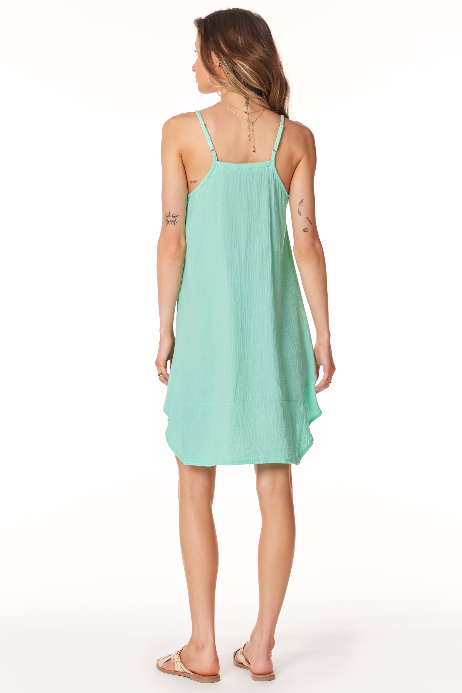 ASYMMETRICAL HEM DRESS