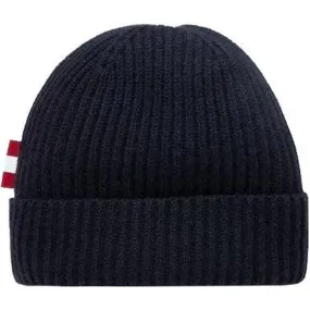 Bally Cashmere Knitwear Beanie, Ink