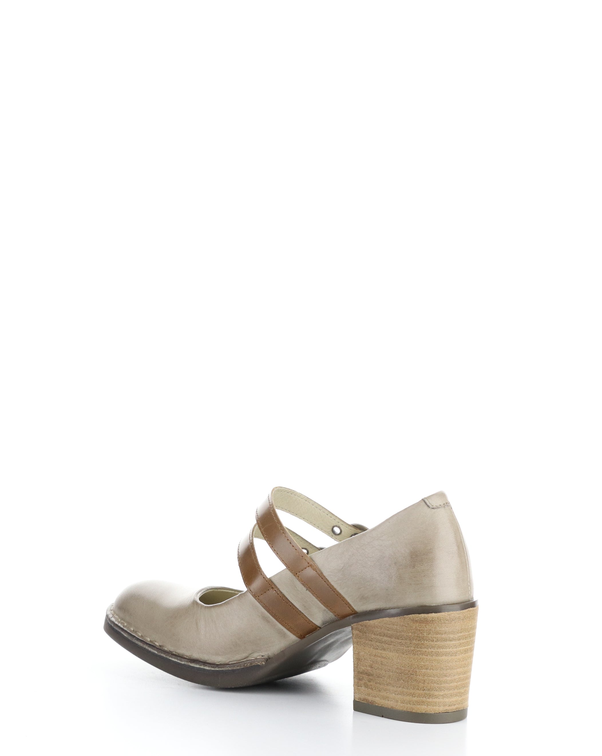 BALY106FLY 000 TAUPE/CAMEL Round Toe Shoes