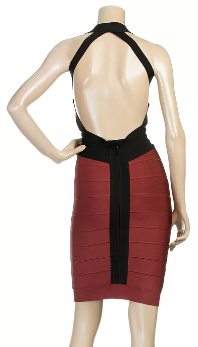 Bandage Halterneck Dress