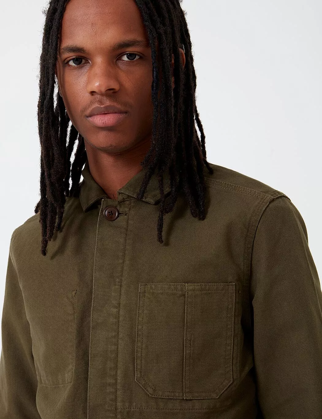 Barbour Duncansea Overshirt - Dusty Olive