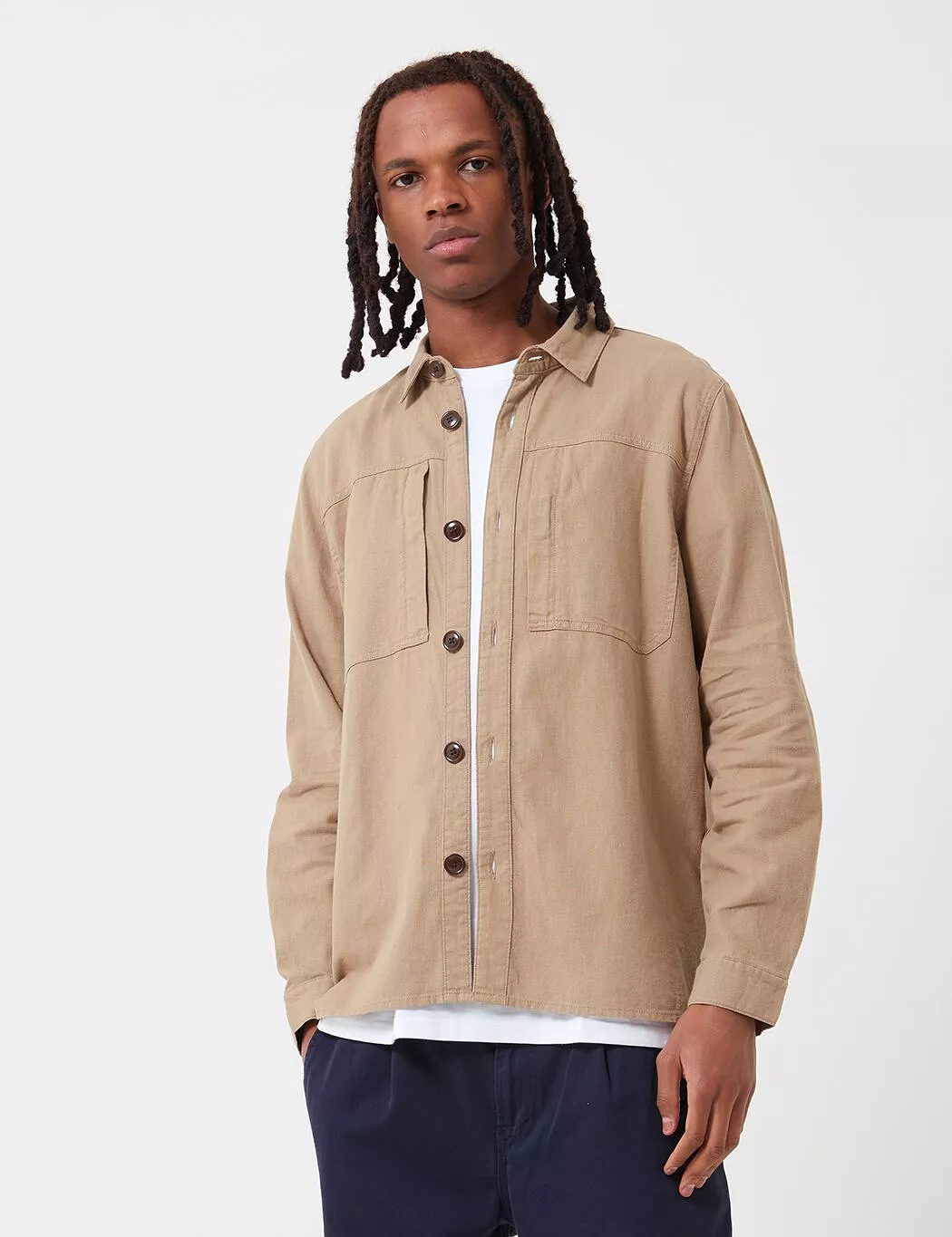 Barbour Kilda Overshirt - Stone