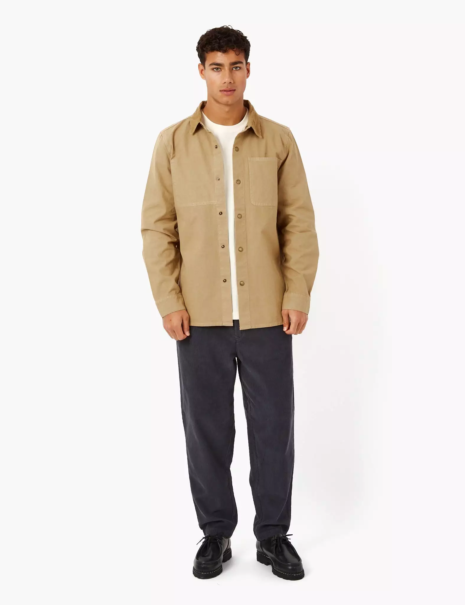 Barbour Lorenzo Overshirt - Trench Brown