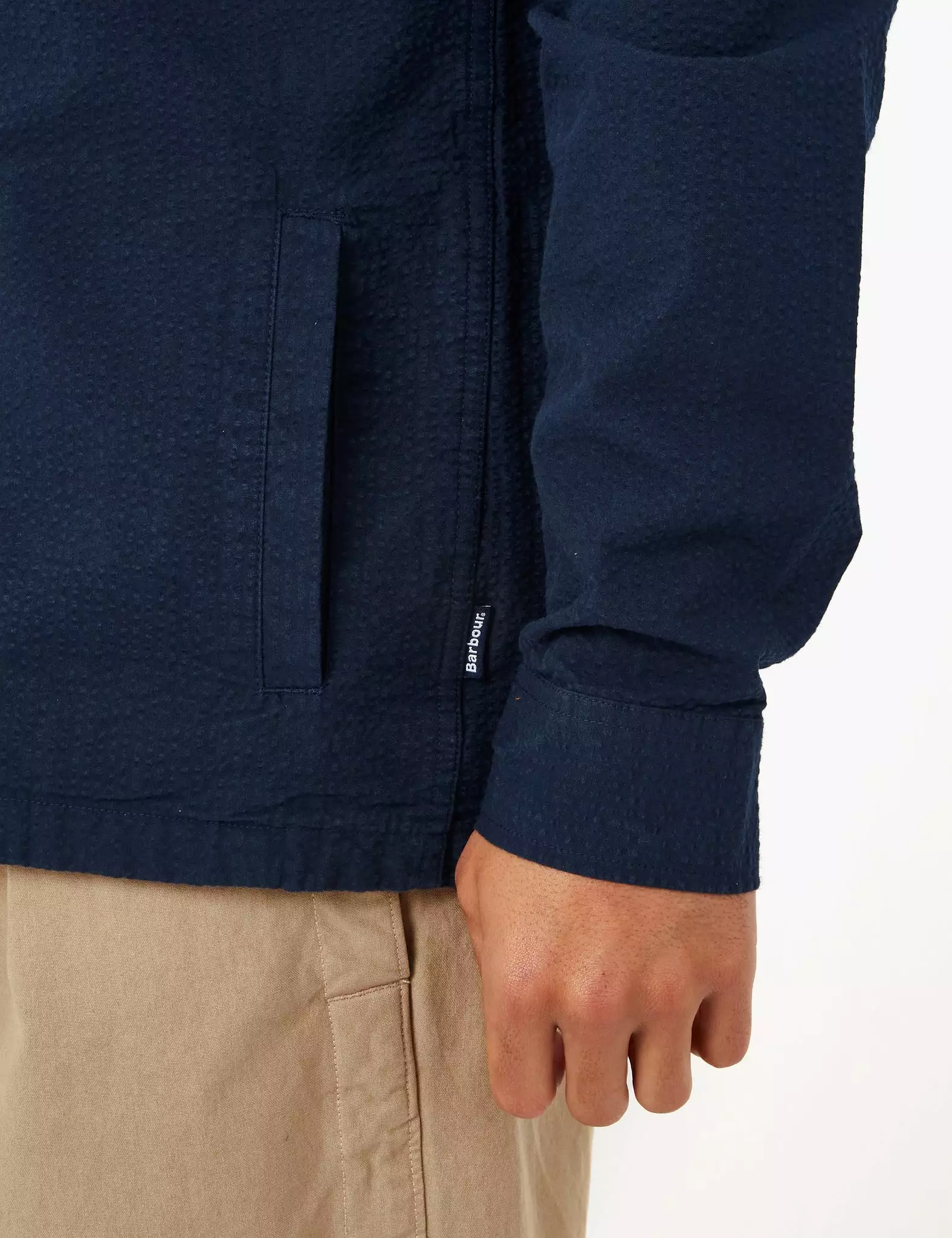 Barbour Tenby Overshirt - Navy Blue