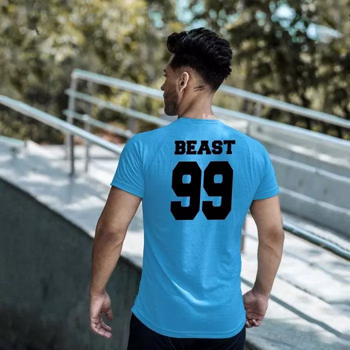 Beast 99 Sky Blue Tee- Sale