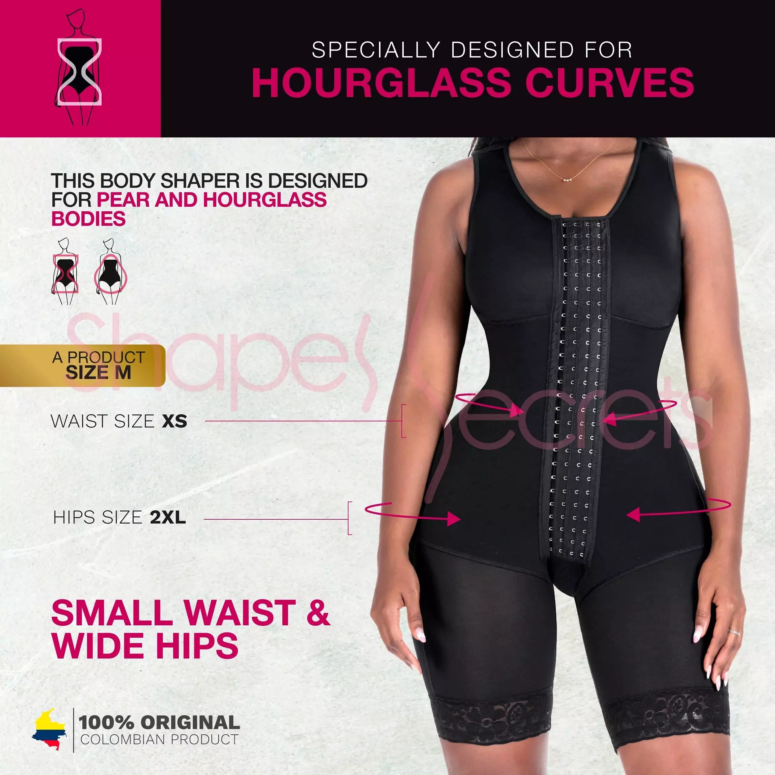 BLING SHAPERS EXTREMO 553BF | BODY SHAPEWEAR CON SUJETADOR INTEGRADO | POSTQUIRÚRGICA Y USO DIARIO | POWERNET