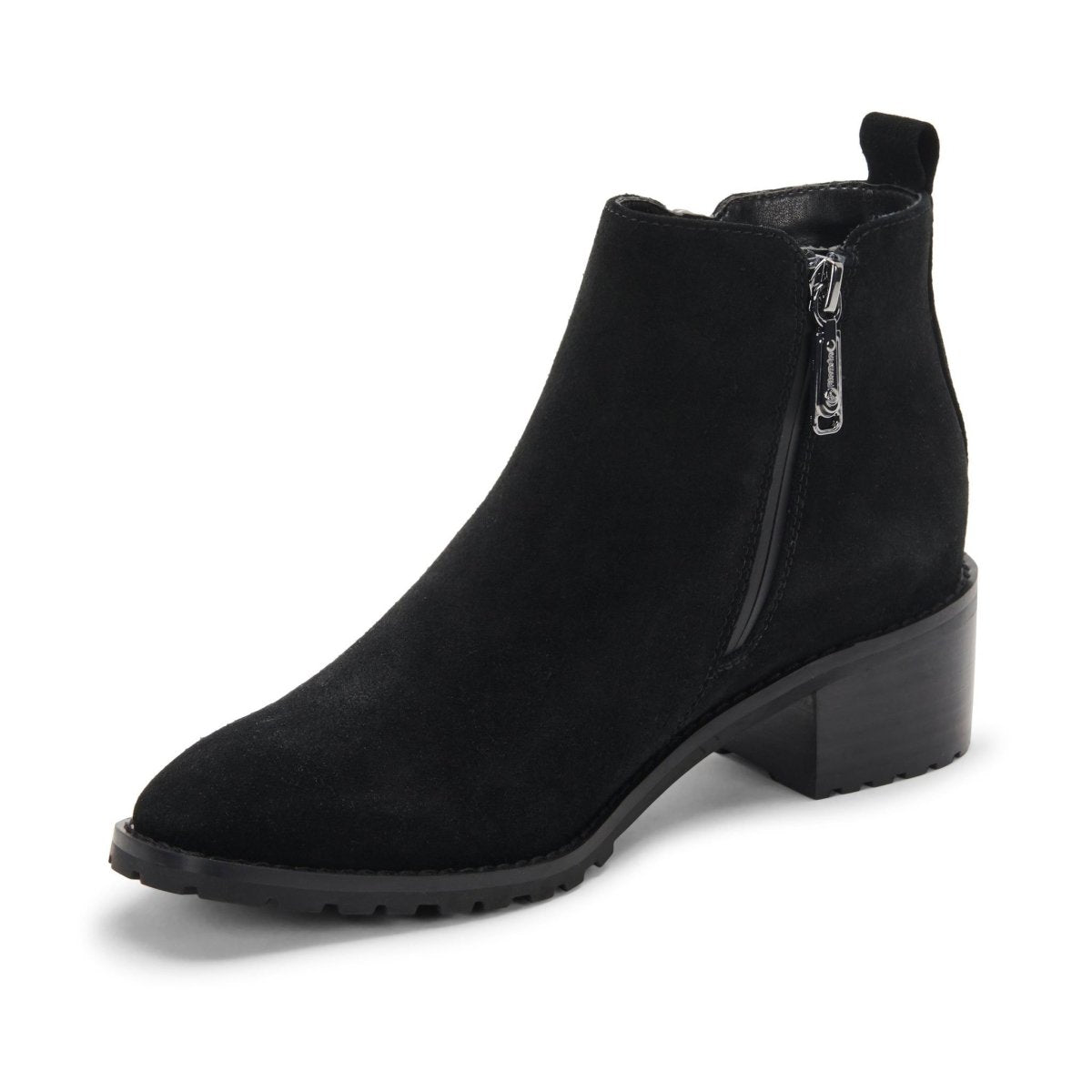 Blondo Women's Samara Black Suede Ankle Boot Waterproof