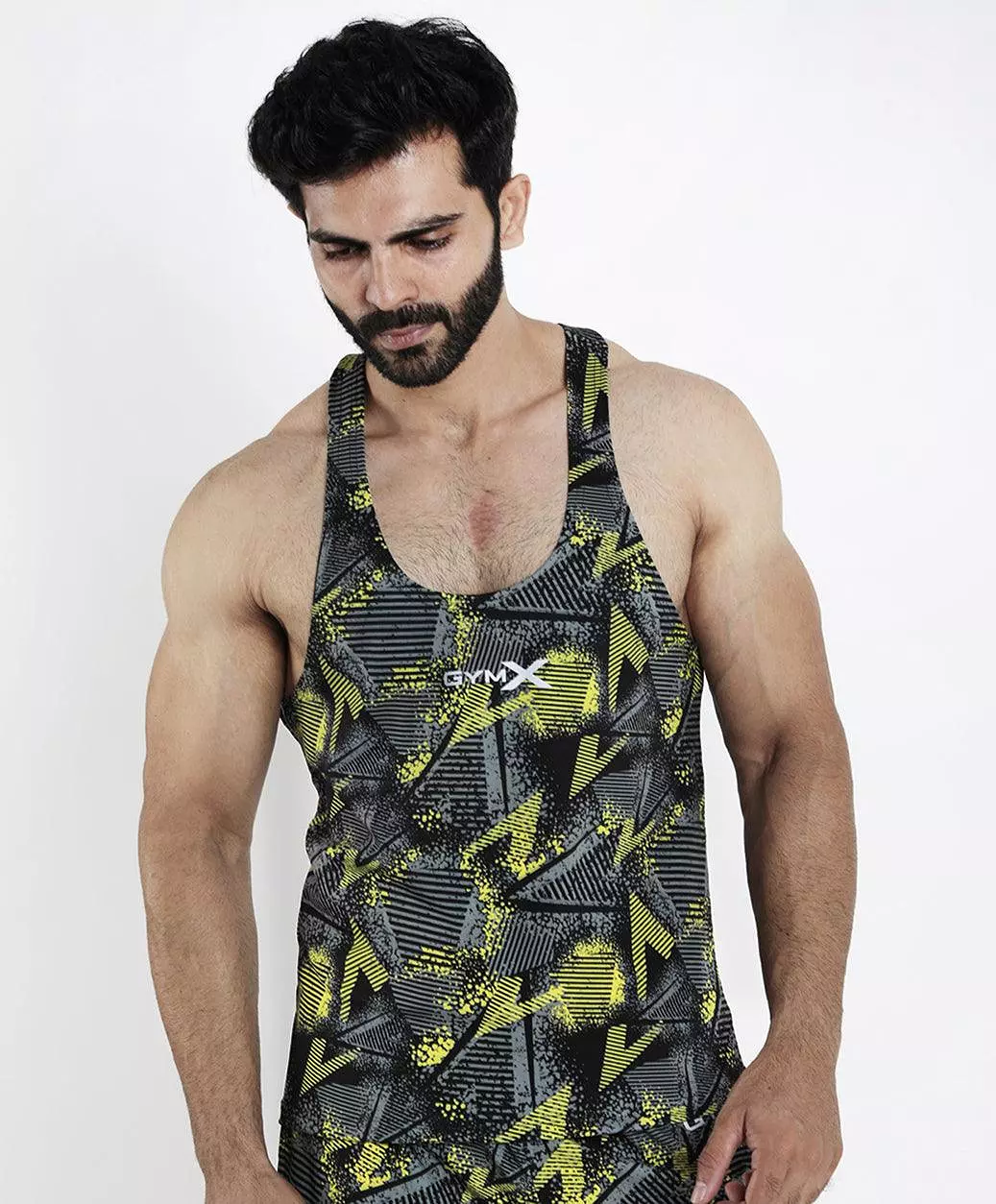 Bolt Yellow Camo Stringer (4 way stretch) - Sale