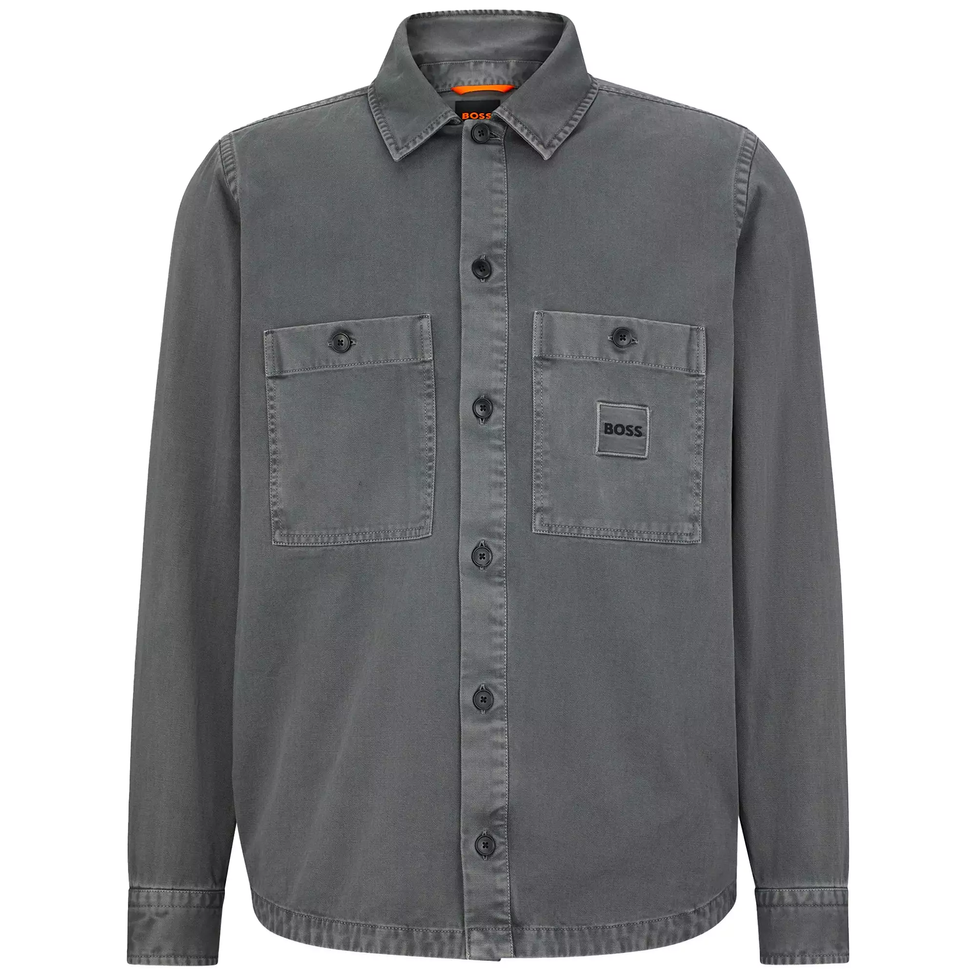 Boss Locky 1 Overshirt - Dark Grey