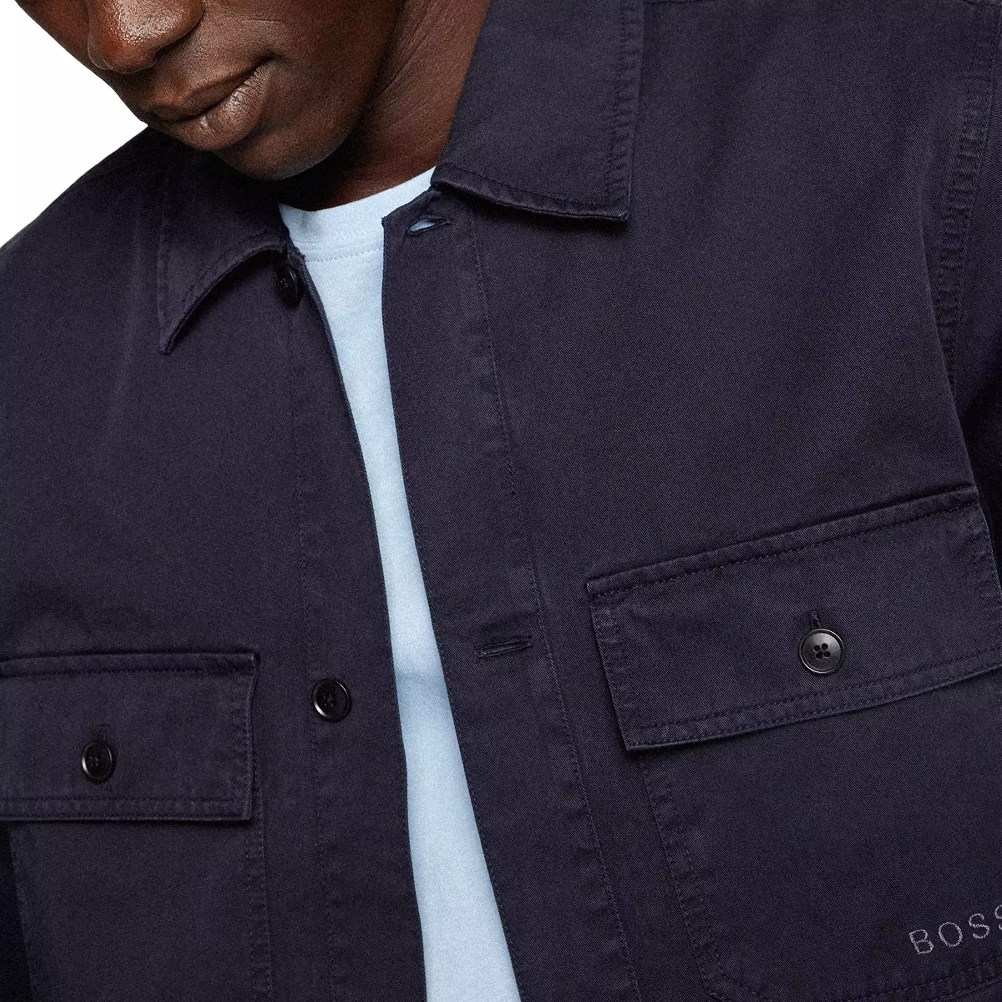 Boss Lovvo 1 Overshirt - Navy