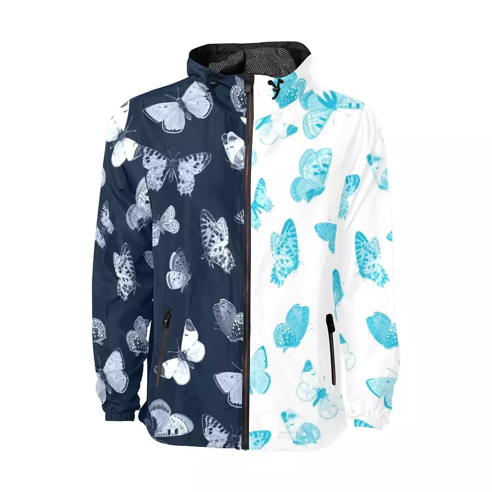 but split 2 Unisex All Over Print Windbreaker (Model H23)