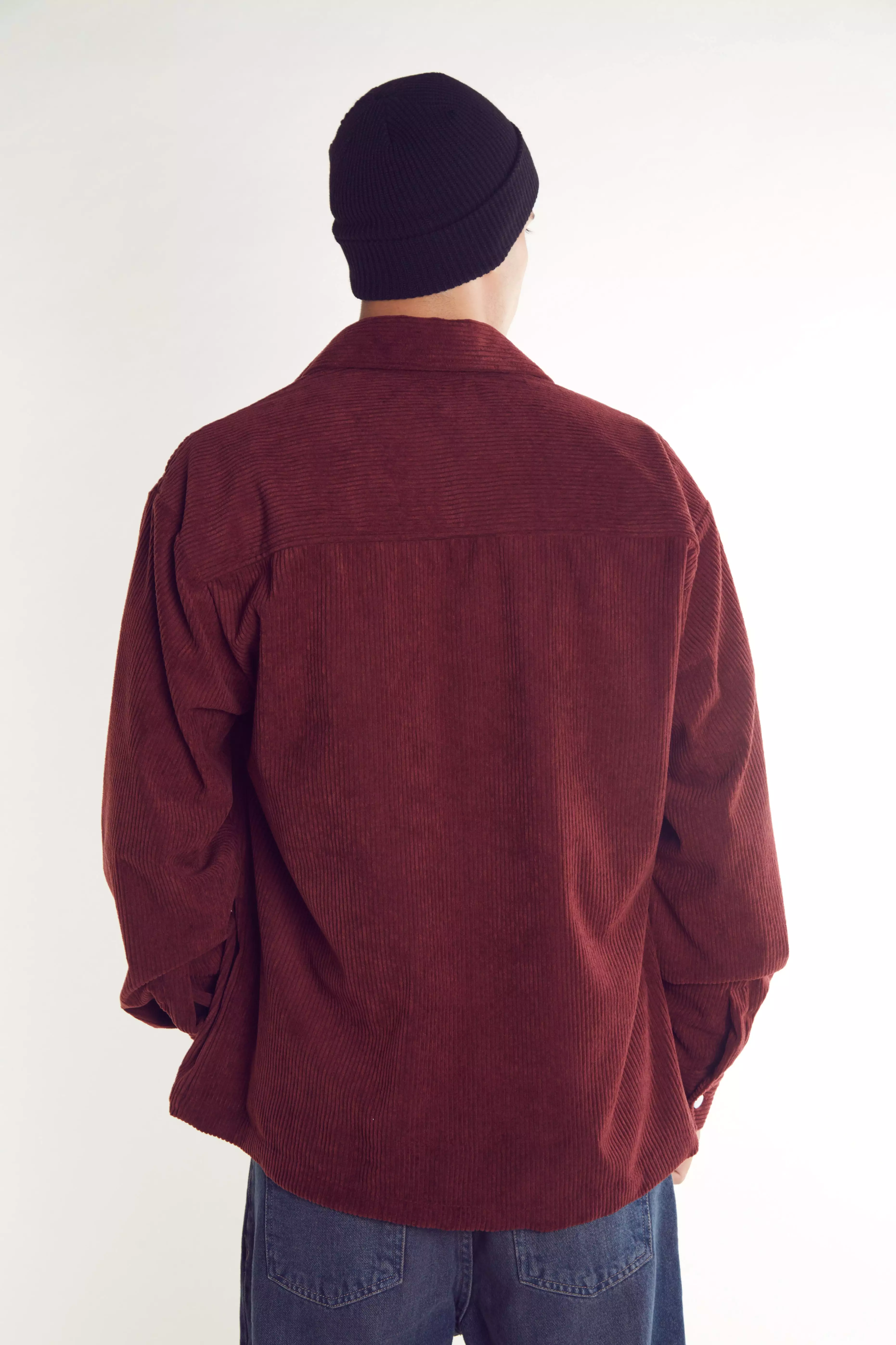 Campera Liviana Vulk Roman Overshirt Berry