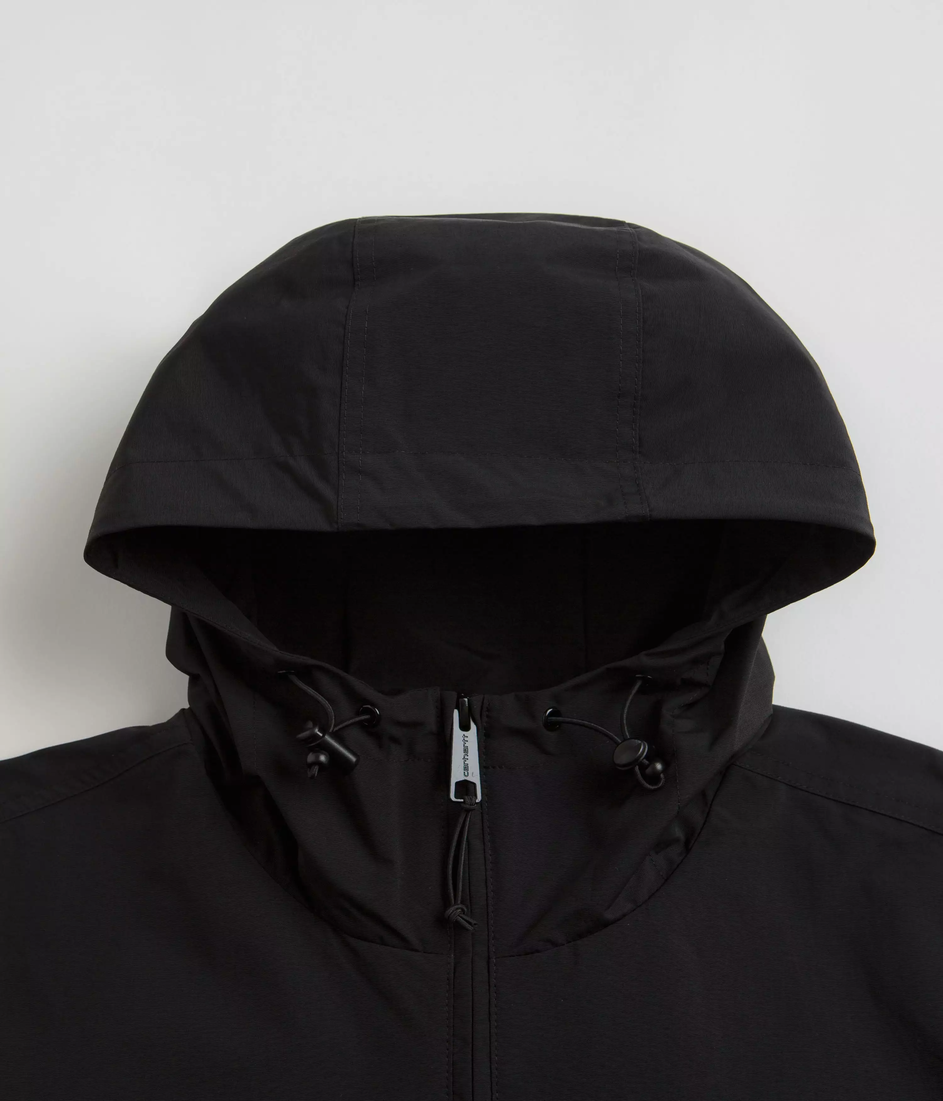 Carhartt Summer Windbreaker Pullover Jacket - Black / White