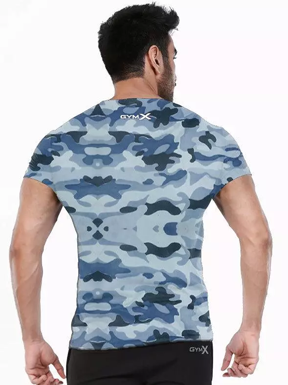 Chaos Blue Camo Tee - Sale