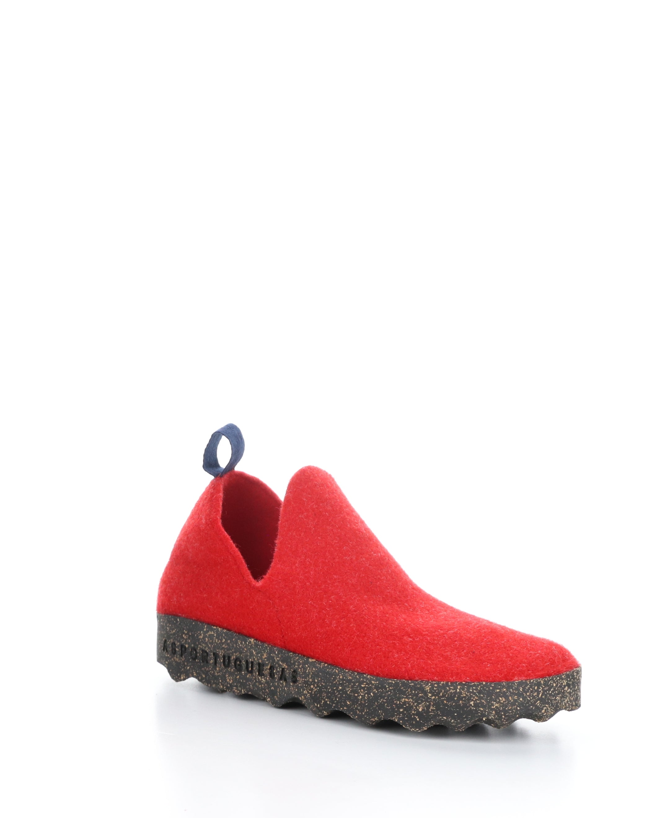 CITY Red Round Toe Shoes