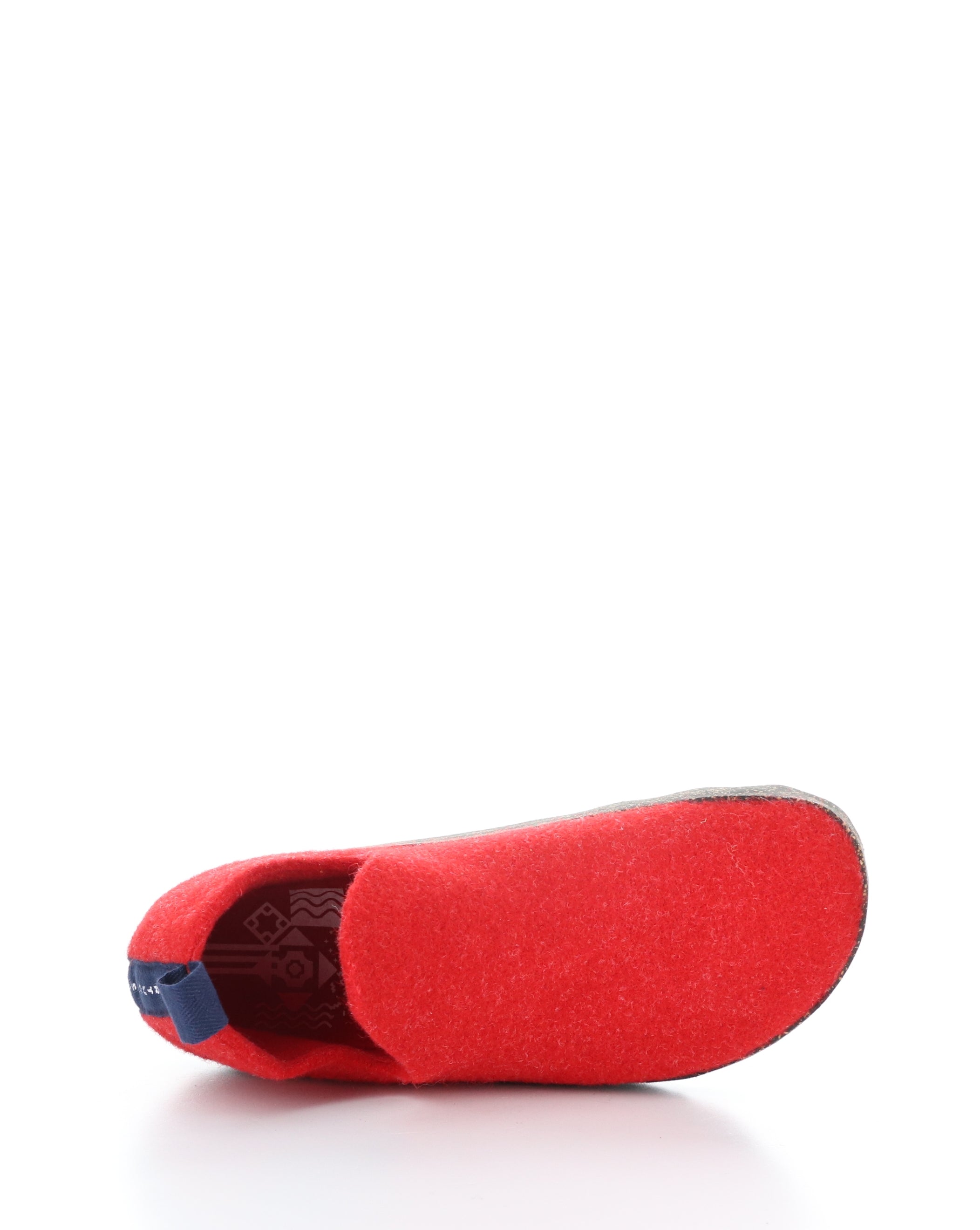 CITY Red Round Toe Shoes