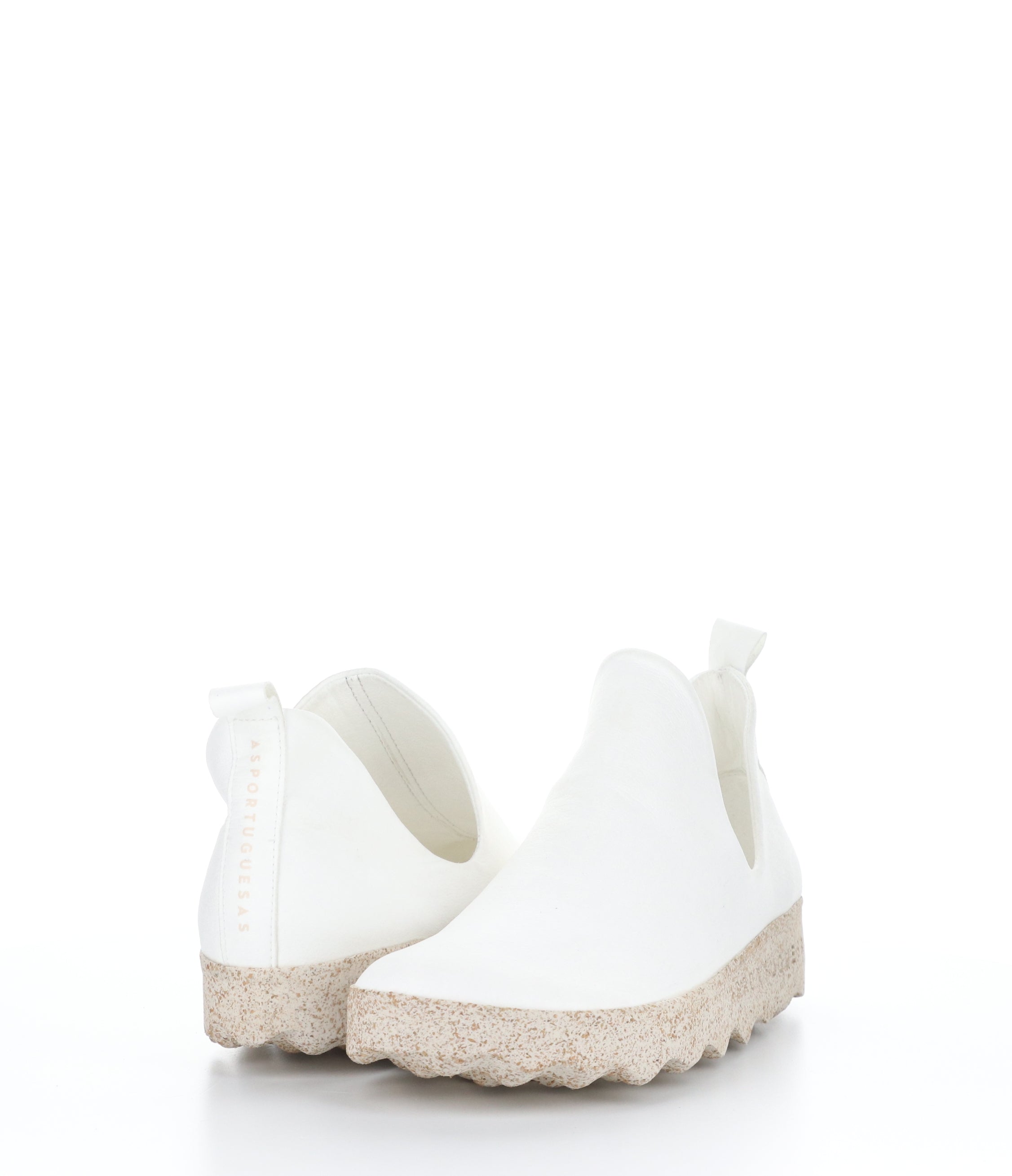 CITY110ASP WHITE/NAT Round Toe Shoes