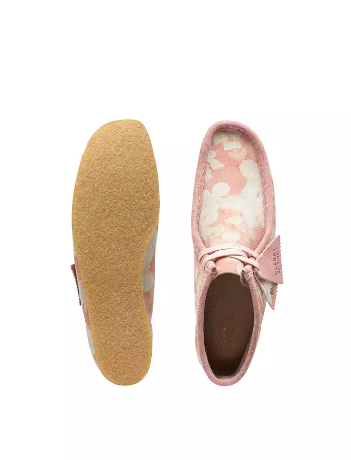 Clarks Originals Wallabee Boot Pink Floral