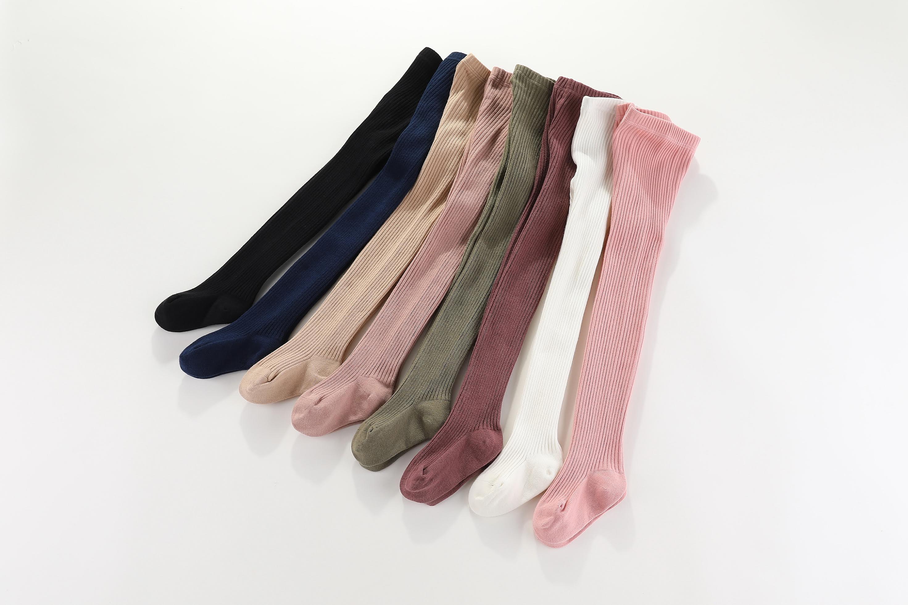 Classic cotton ribbed tights: 0-6M, 6-12M, 1-2Y, 2-3Y, 3-4Y, 4-5Y, 5-6Y, 6-8Y