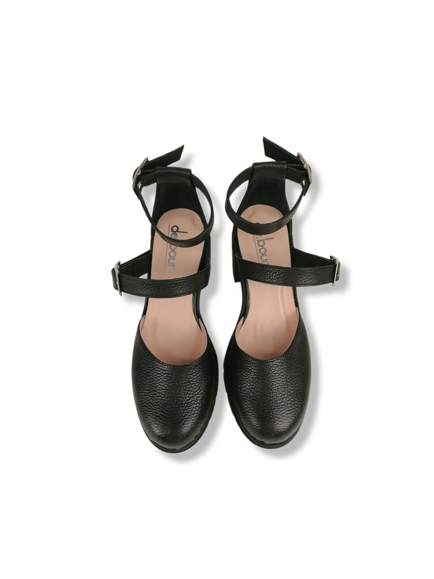 CLEMENCE BLACK RUBBER HEELS (7,5C