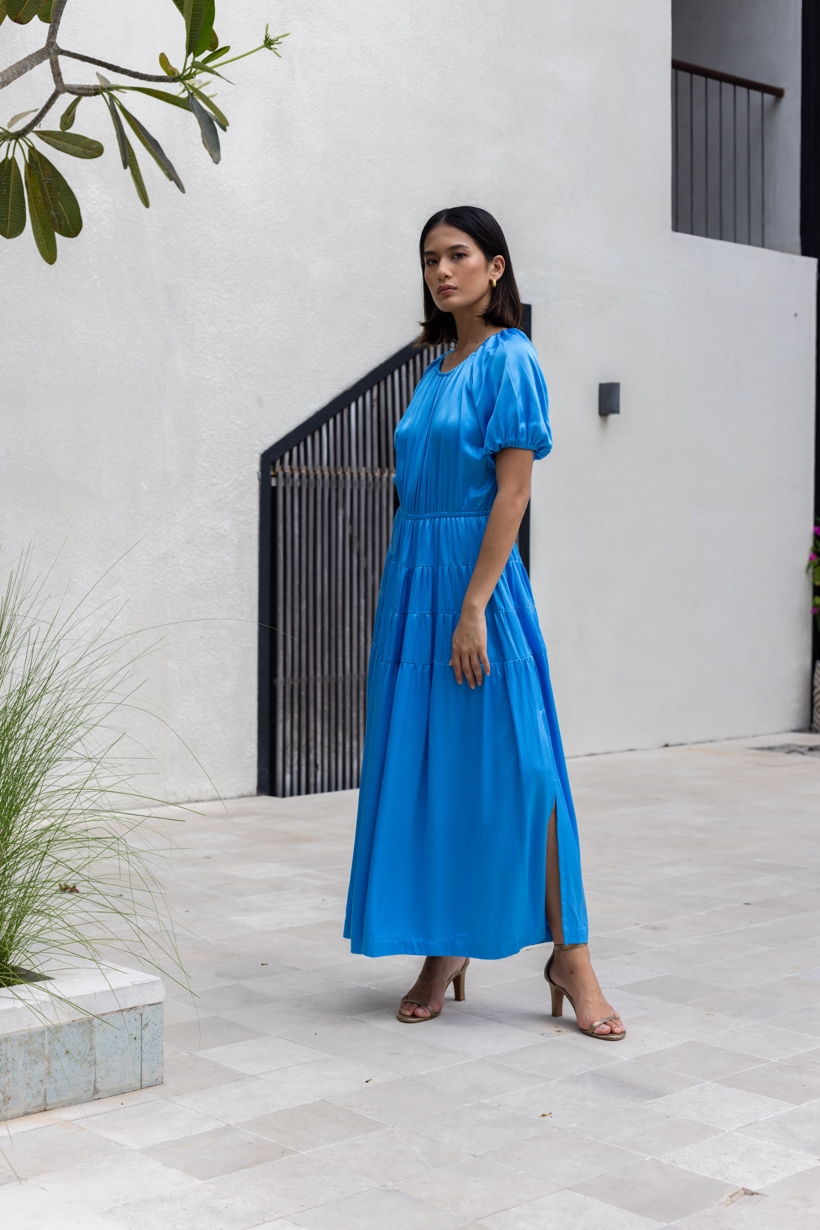 Coco Dress - Miami Blue