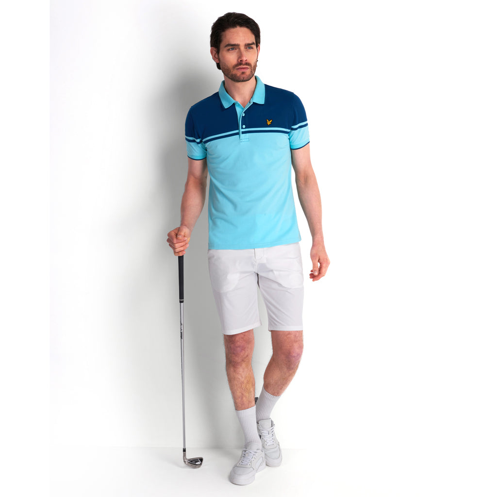 Croft Polo Pale Marine