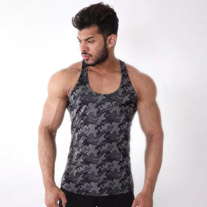 Dark Knight Camo Stringer- Dry Fit- Sale