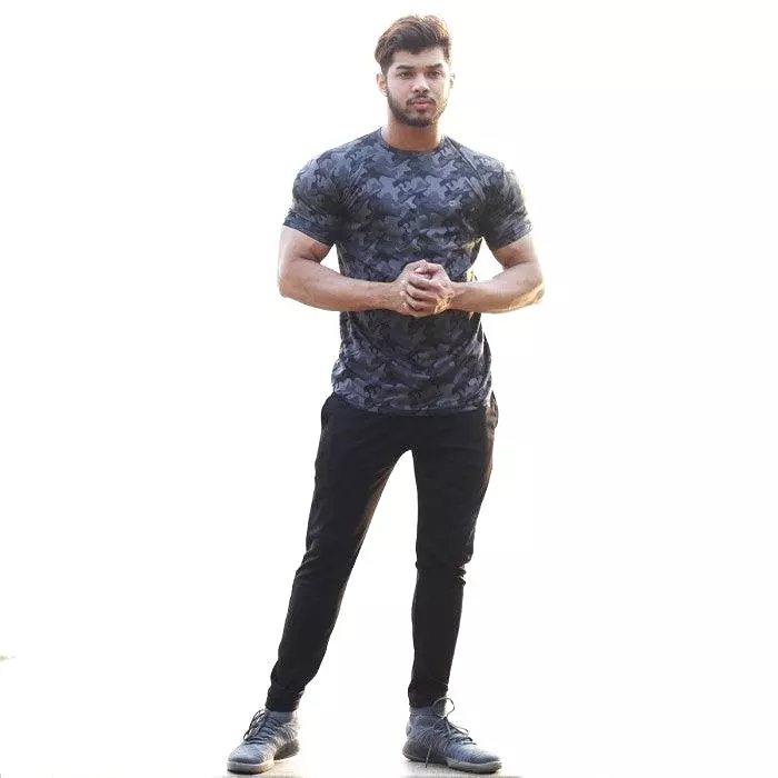 Dark Knight Camo Tshirt- Muscle Fit- Sale