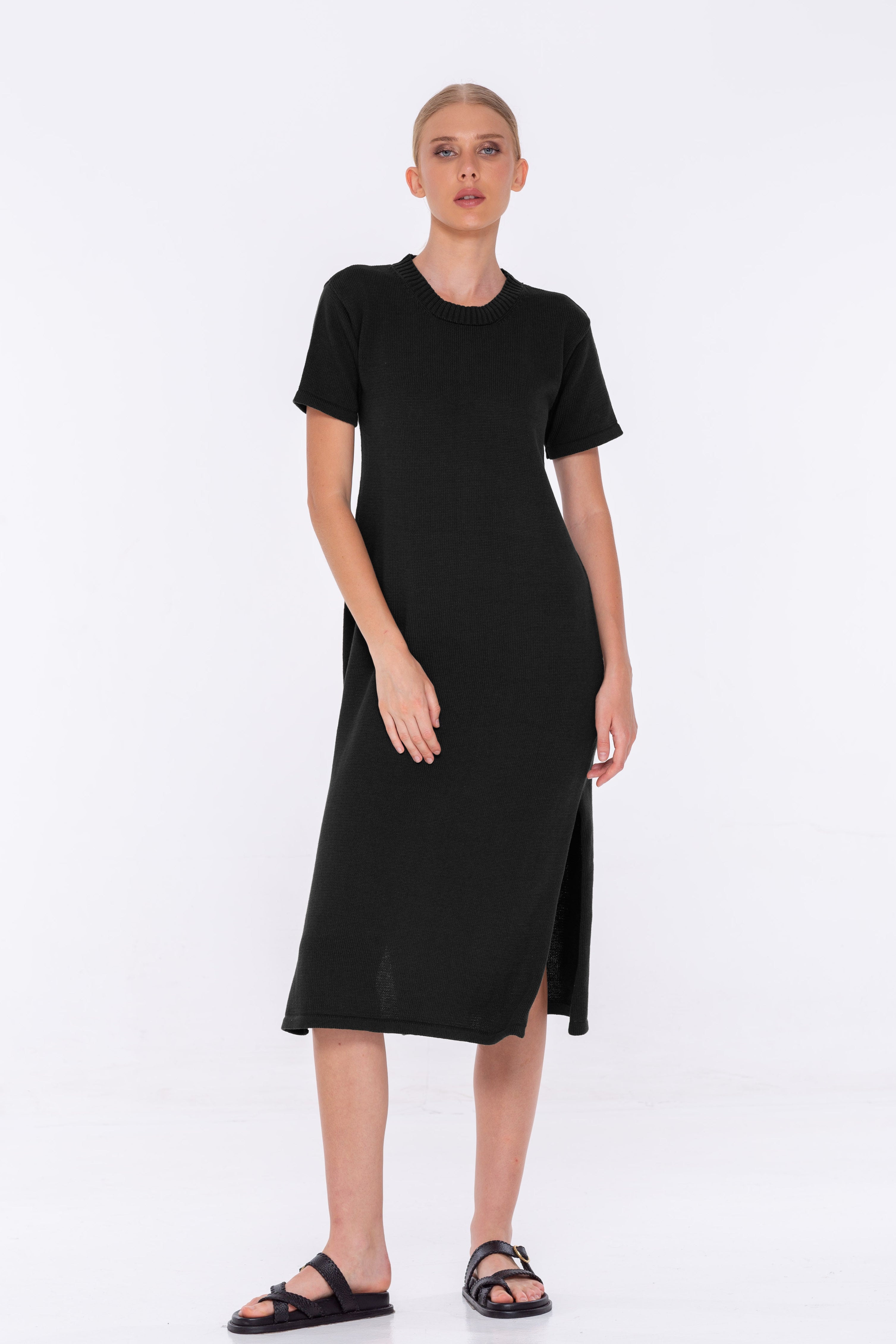 Devoted Tee Dress - Black