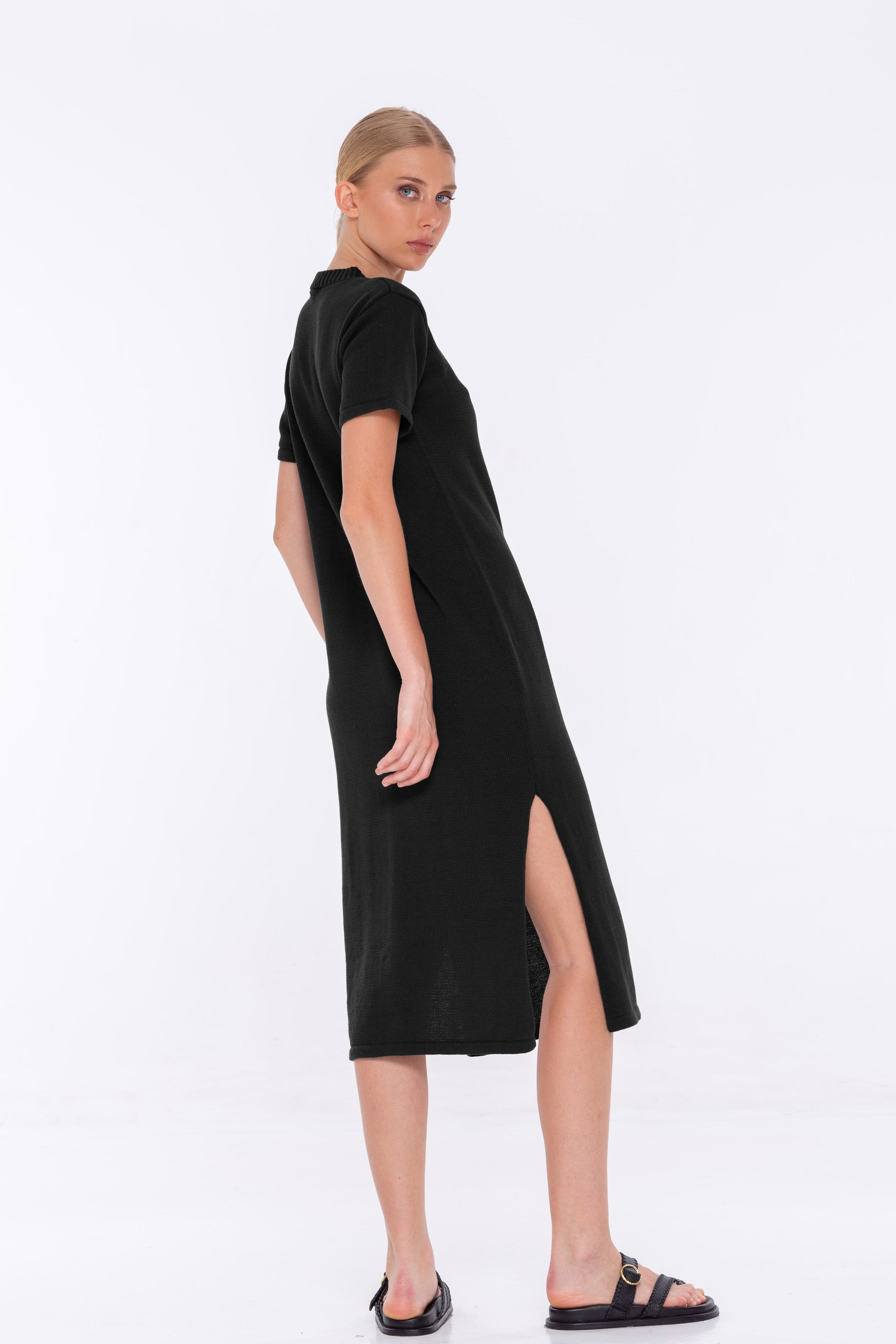 Devoted Tee Dress - Black