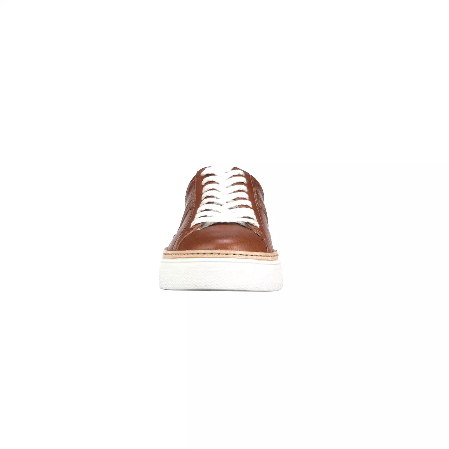 Double L lace Up Sneaker :: Whiskey