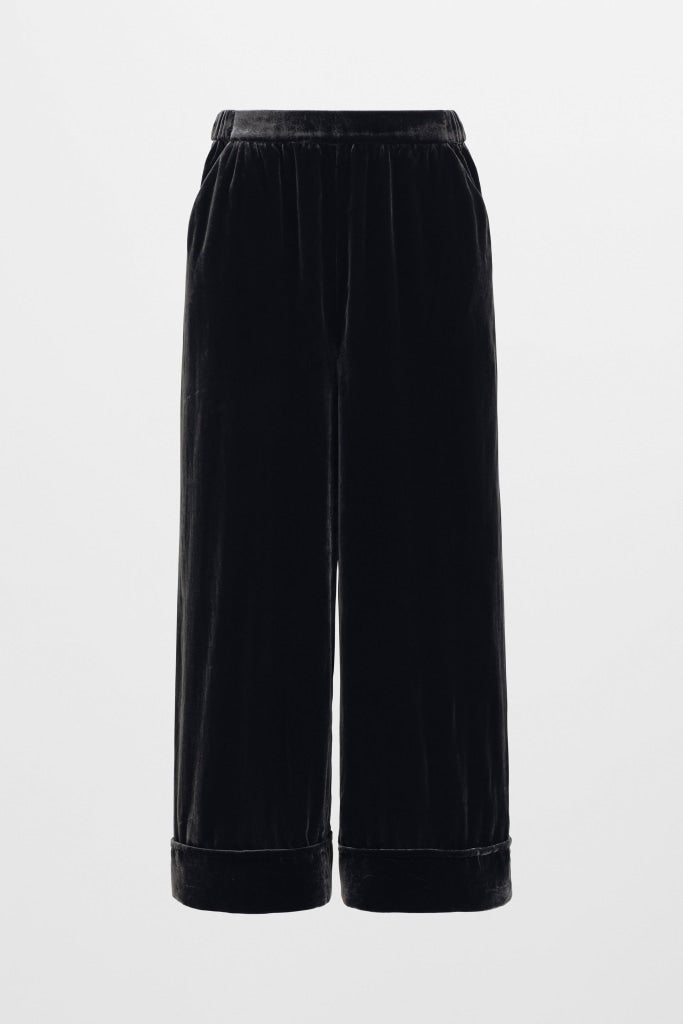 Elk The Label - Metti Velvet Pants - Charcoal