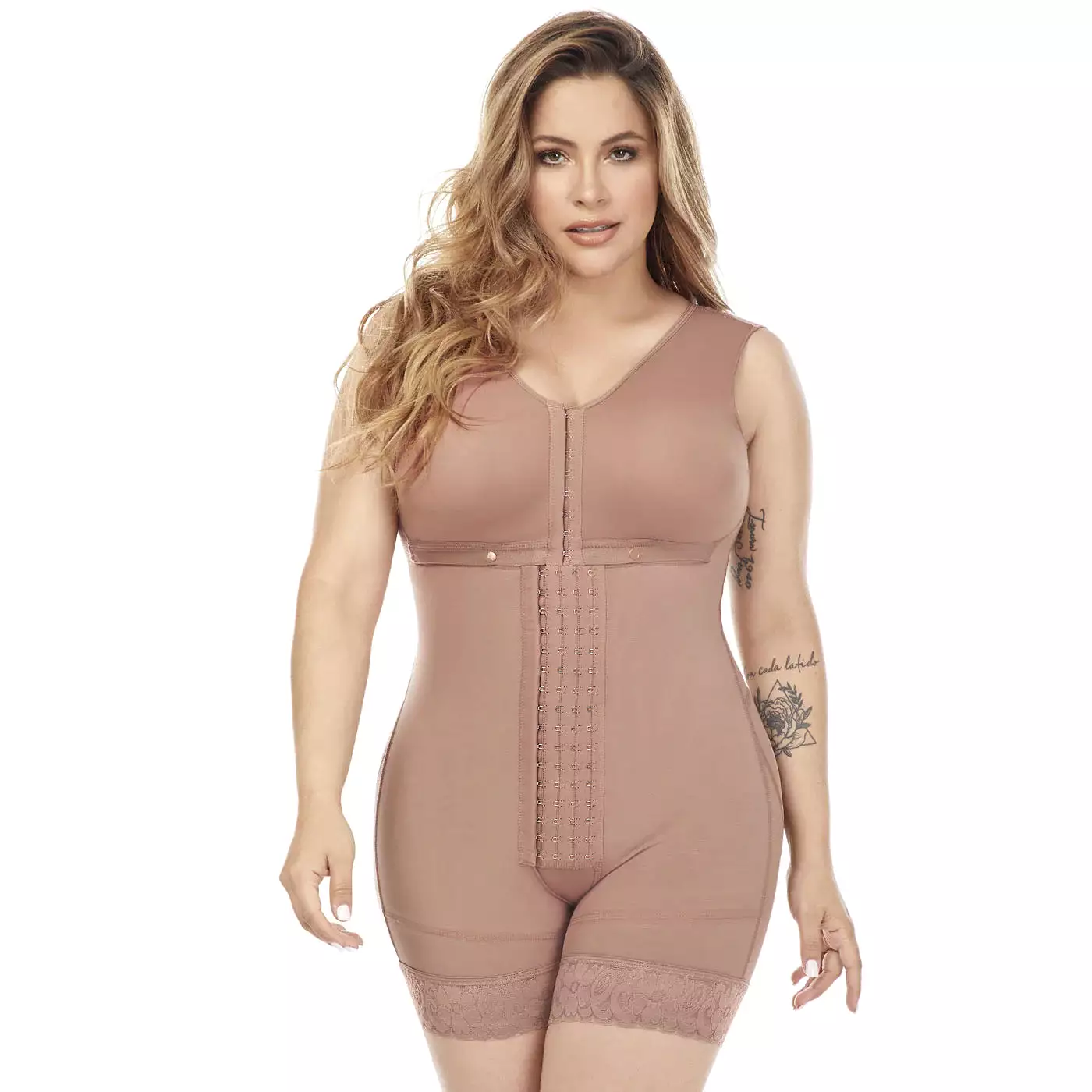 FAJAS MARIAE FQ102 | POST OP SHAPEWEAR FOR WOMEN | BRA & MID THIGH | POWERNET