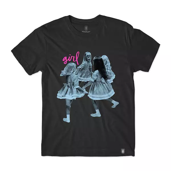 Girl Schoolyard TShirt - Black