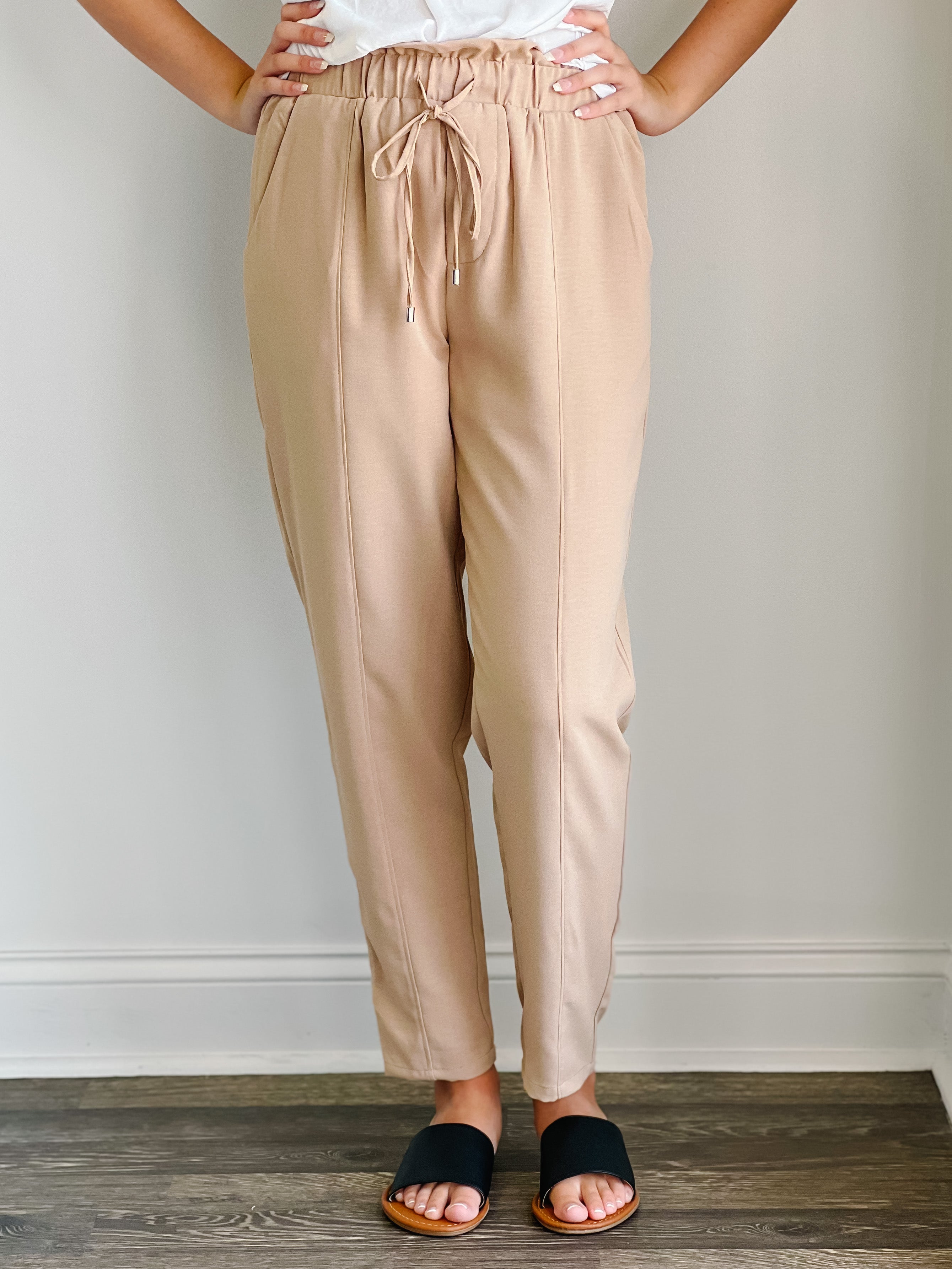 Glenda Paper Sack Drawstring Pants