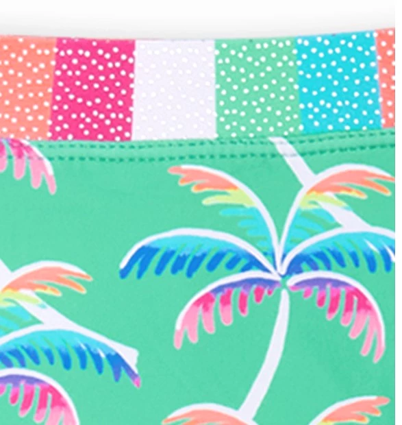 Hatley Rainbow Palm Rashguard Set