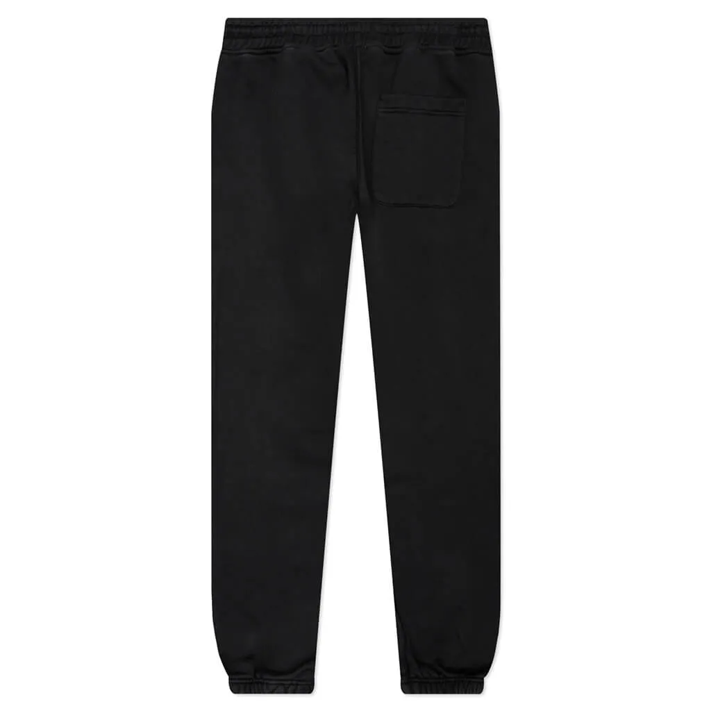 Heart Logo Sweatpants - Black