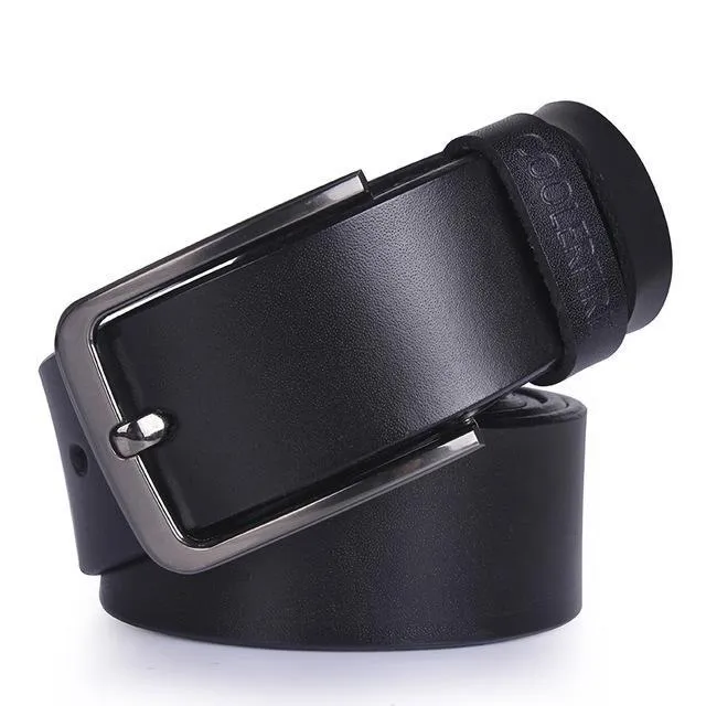 High Quality Genuine Leather Luxury Cowskin Designer Belts