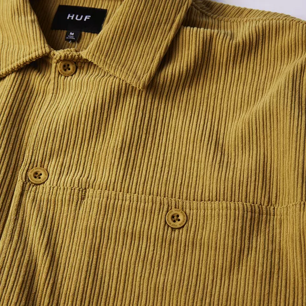 Huf Co. Corduroy Overshirt - Cactus