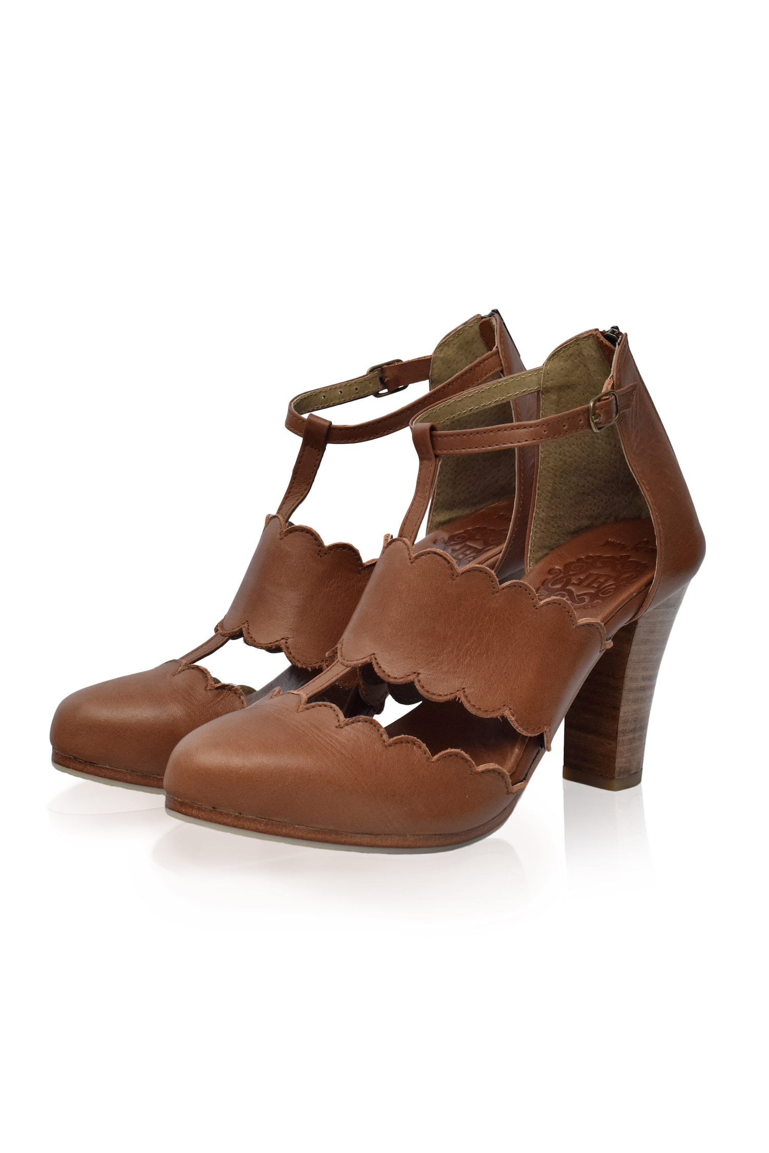 Incognito Leather Heels (Sz. 5 - 10)