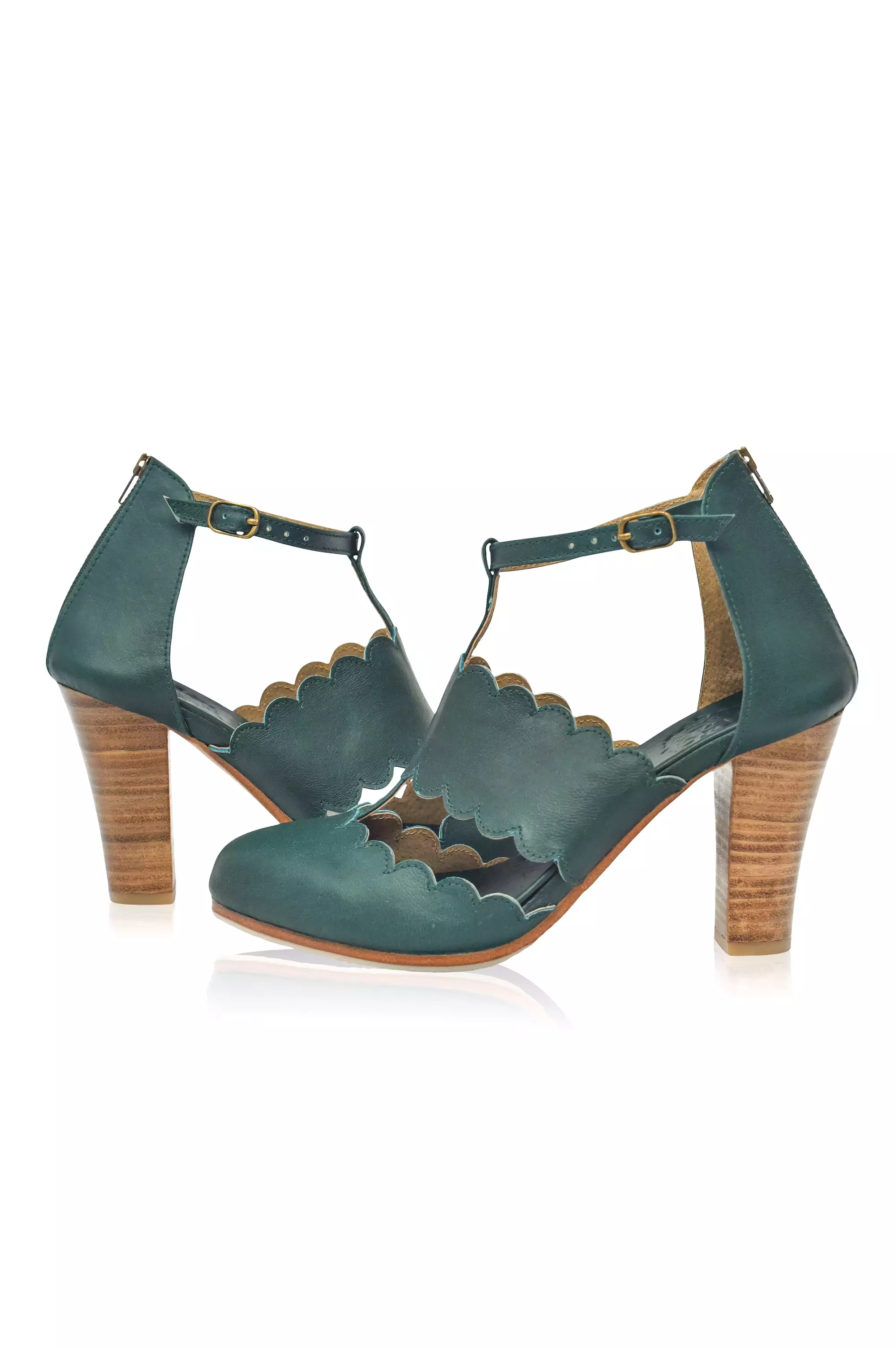 Incognito Leather Heels (Sz. 5 - 10)